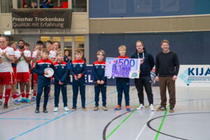 Spendenübergabe bei den Stadtmeisterschaften 2026